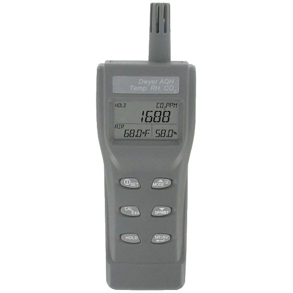 Dwyer Indoor Air Quality Meter, Model AQH-20